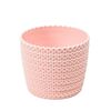 Osłonka plastikowa 14 cm różowa MAGNOLIA