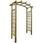 Pergola podwójna z łukiem 72 cm x 160 cm x 221 cm STELMET
