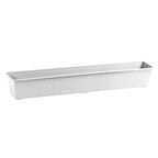 Skrzynka balkonowa 100 x 18 cm plastikowa biała AGRO IS1000 S449 PROSPERPLAST