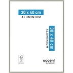 Ramka na zdjęcia ACCENT 30 x 40 cm nikiel mat aluminiowa