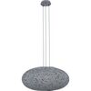 Lampa wisząca BACKAZ GRAY szara E27 TK LIGHTING