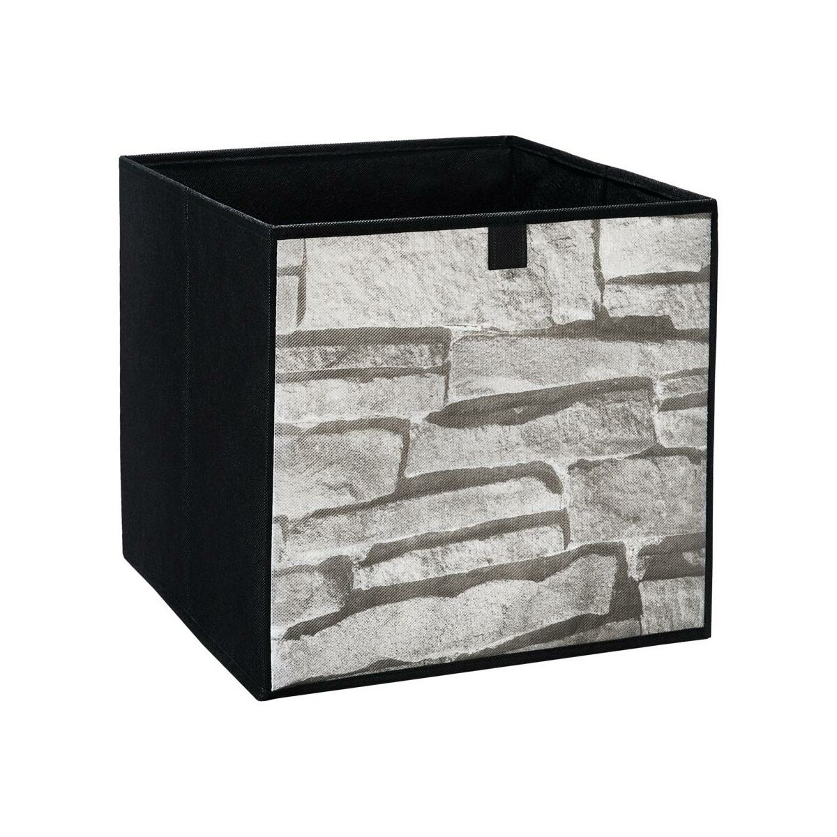 Pudełko tekstylne Kub 31 x 31 x 31 cm kamień