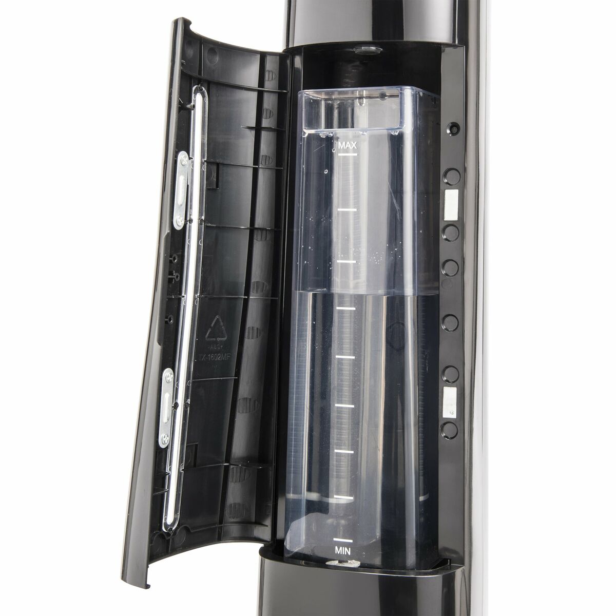Wentylator stojący podłogowy mgłowy 40cm 70W czarny Equation