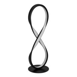 Lampa stołowa Esme czarna LED Inspire
