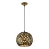 Lampa wisząca FRIEDA miedziana E27 TRIO LIGHTING INTER