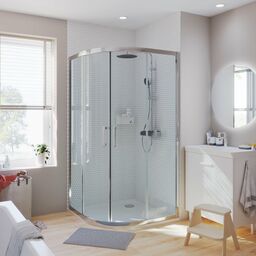 Szkło kabiny prysznicowej 1/4K Easy 90 X 90 X 190 Sensea