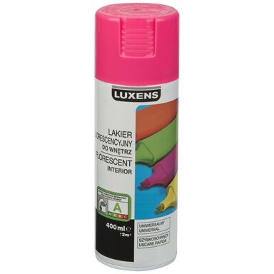 Spray Fluorescencyjny 0 4 L Rozowy Luxens Spraye W Atrakcyjnej Cenie W Sklepach Leroy Merlin