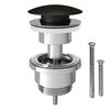 Korek spustowy ADJUSTABLE CLICK-CLACK regulowany CZARNY EQUATION