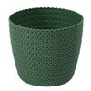 Osłonka plastikowa 16 cm ciemnozielona MAGNOLIA