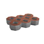 Płyta ażurowa CZERWONA dł. 60 x szer. 40 x gr. 8 cm BAUMABRICK