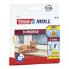 Uszczelka do drzwi i okien MOLL Profil D 6 m biała TESA
