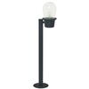 Lampa ogrodowa stojąca SHELBY IP44 czarna E27 INSPIRE