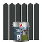 Lazura do drewna POLSKI KLIMAT WSPÓŁCZESNA 2.5 l Grafitowy dąb V33