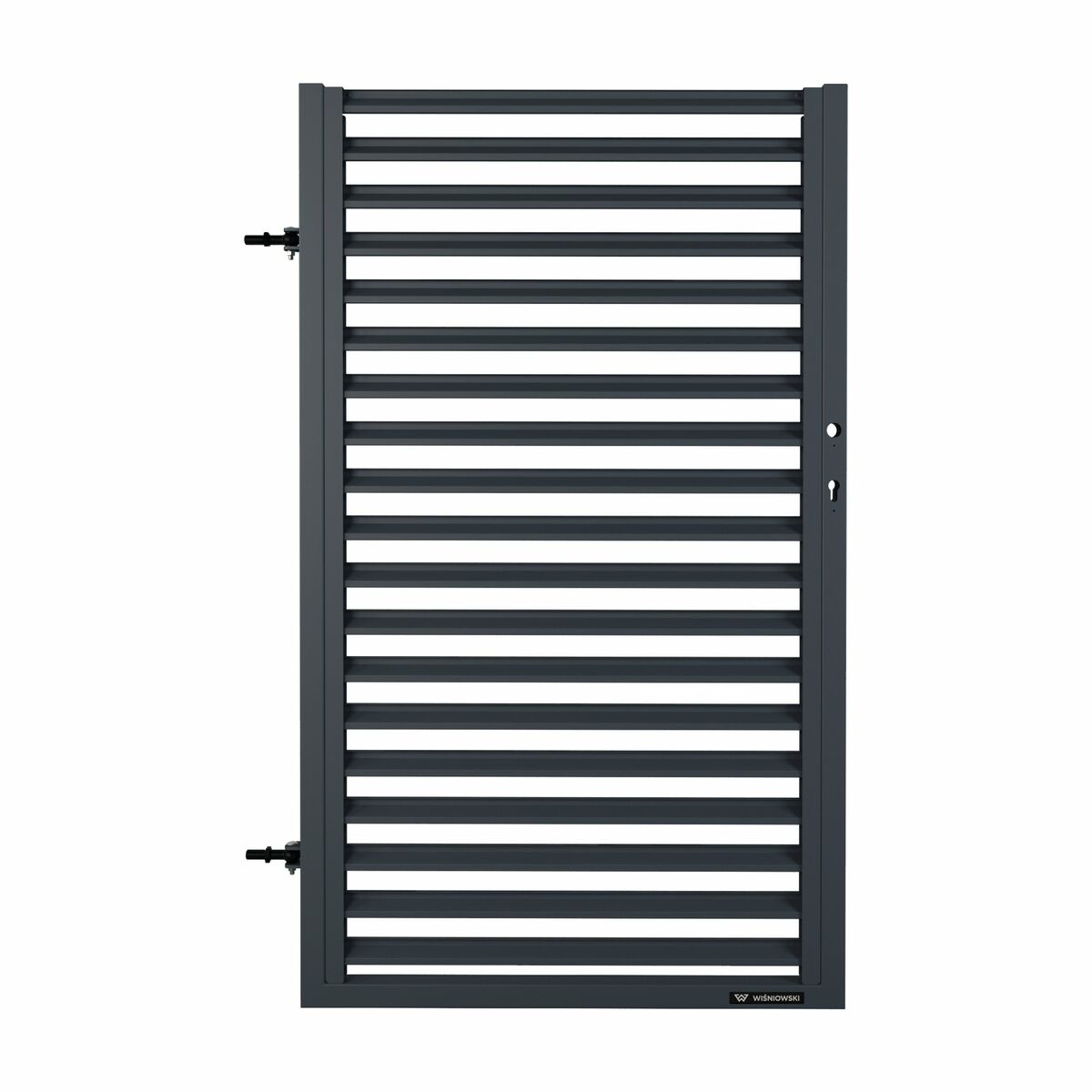 Furtka Horis 90x150 cm lewa antracyt Wiśniowski