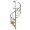 Schody spiralne MONTREAL Style Dąb fornirowany 140 cm DOLLE