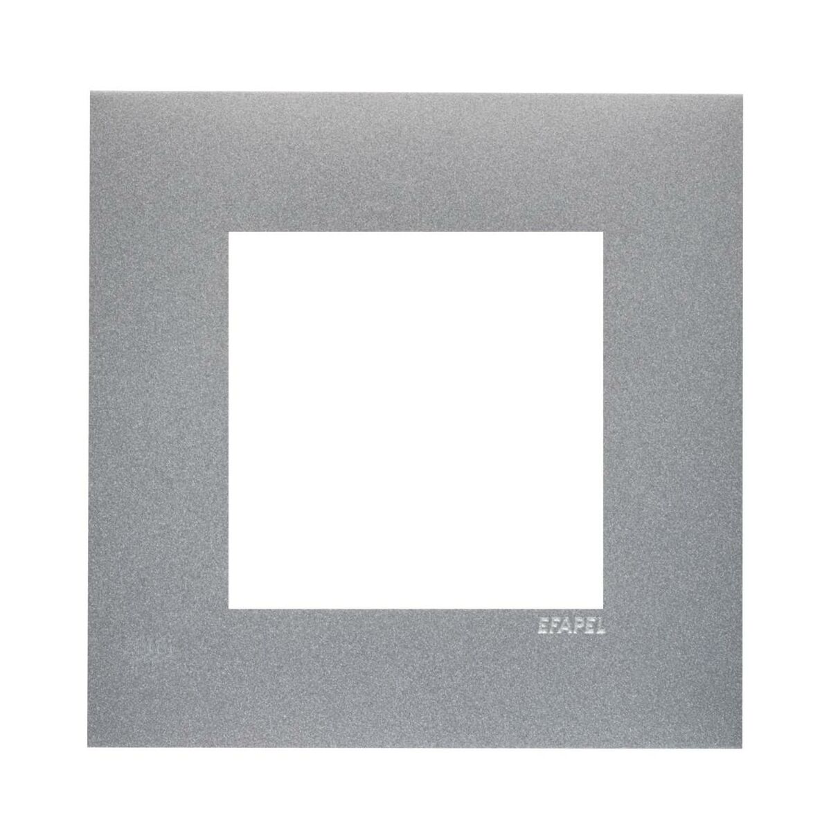 Ramka pojedyncza QUADRO Aluminium EFAPEL