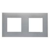 Ramka podwójna Aluminium EFAPEL