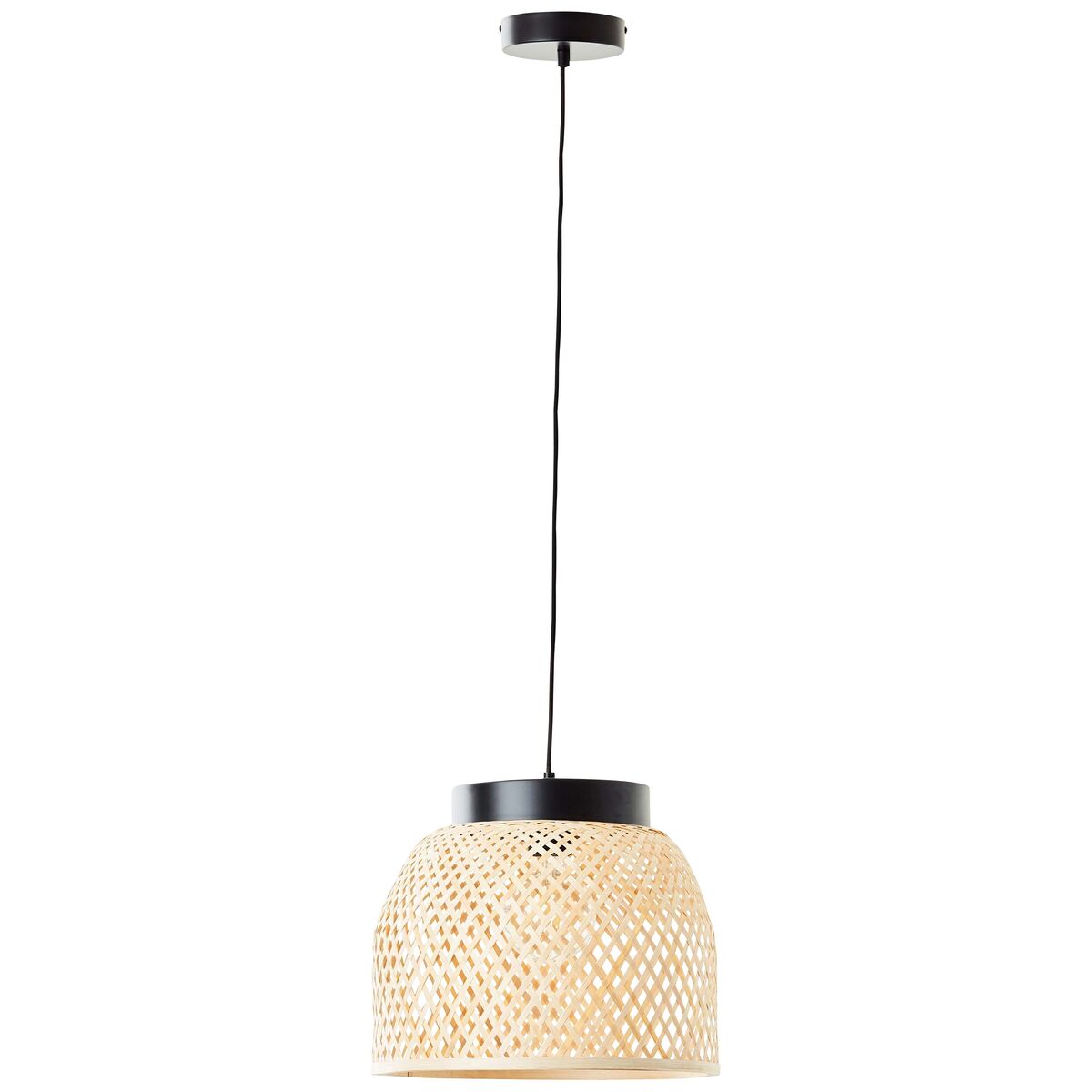 Lampa wisząca Ninon bambus E27 Inspire