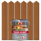 Lazura do drewna POLSKI KLIMAT 5 l Dąb złocisty V33