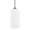 Lampa wisząca KALIMERA biała z chromem E27 PREZENT
