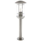 Lampa ogrodowa stojąca HARVEY IP44 nikiel E27 INSPIRE