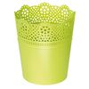Osłonka plastikowa 16 cm zielona LACE 389U PROSPERPLAST