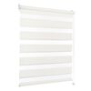 Roleta dzień noc Duo premium 73 x 140 cm biała