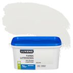 Farba wewnętrzna DO ŚCIAN I SUFITÓW 5 l Ciepła biel LUXENS