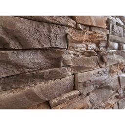 Kamień elewacyjny dekoracyjny betonowy Basalto Copper Brązowy 0.38m2 Incana