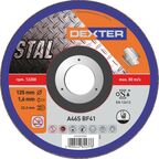 Tarcza do cięcia stali T41 śr. 125 mm DEXTER