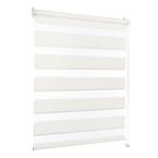 Roleta dzień noc Duo premium 43 x 140 cm biała