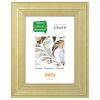 Ramka na zdjęcia DRZK R 13 x 18 cm złota drewniana