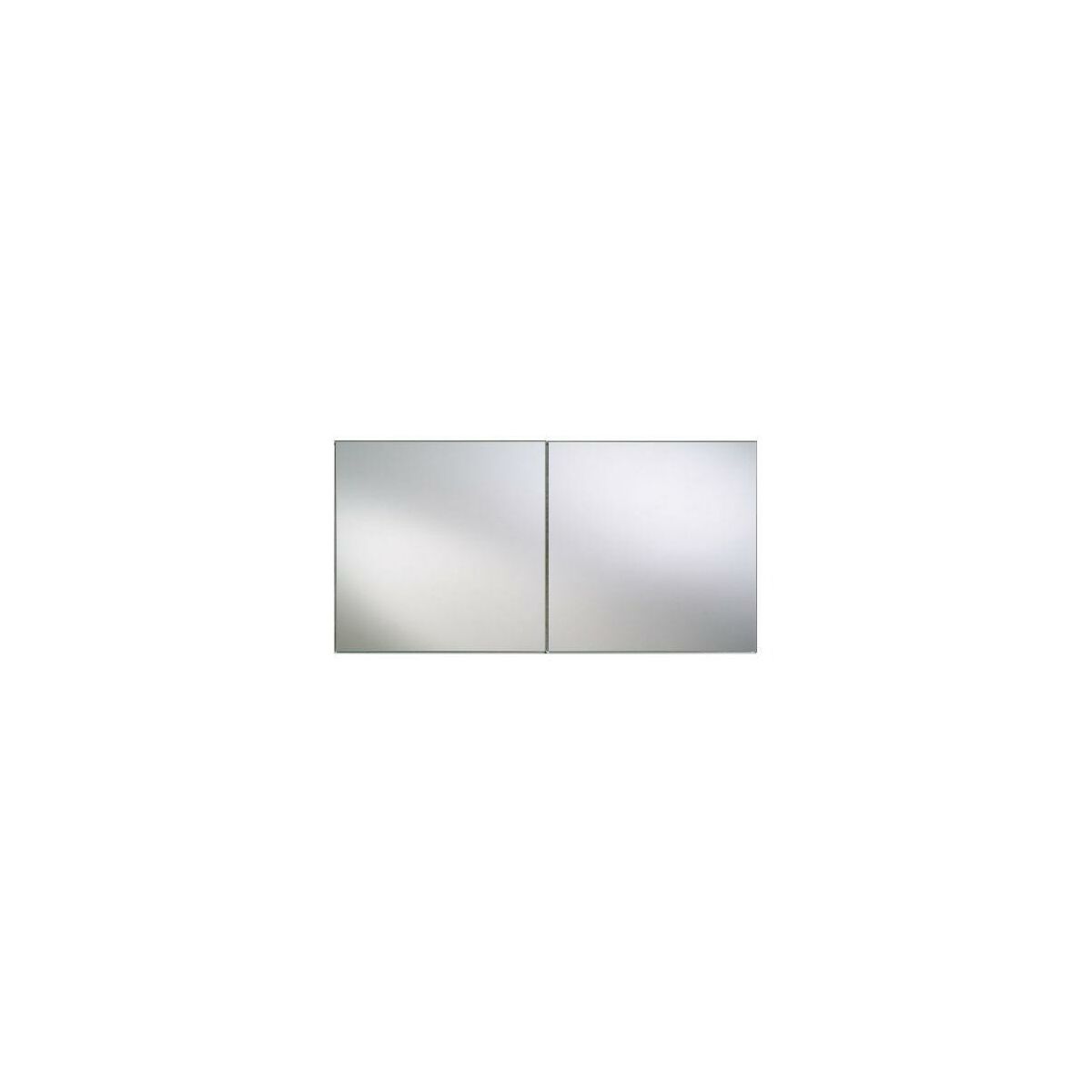 Lustro łazienkowe bez oświetlenia FLIZY SREBRO 30 x 30 cm DUBIEL VITRUM