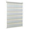 Roleta dzień noc DUO LUX 140 x 140 cm perłowa