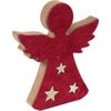 Figurka aniołek 13.5 cm 1 szt. czerwony