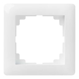 Ramka pojedyncza ASTORIA  biały  ELEKTRO-PLAST