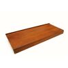 Parapet zewnętrzny STALOWY Złoty dąb 25 x 120 cm DOMIDOR