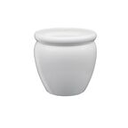 Doniczka ceramiczna 22 cm biała MUZA 4 J15 EKO-CERAMIKA