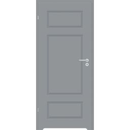 Drzwi wewnętrzne łazienkowe z podcięciem wentylacyjnym Grifo Szary lakier 70 Lewe Classen