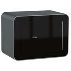Sejf gabinetowy TG_SLM2CLASSIC SZYBA CZARNA METALKAS