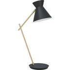 Lampka biurkowa Amezaga czarna E27 Eglo