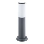 Lampa ogrodowa stojąca OSLO IP44 szara E27 POLUX