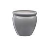 Doniczka ceramiczna 28 cm biała MUZA 5 J22 EKO-CERAMIKA