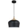Lampa wisząca FRESNO czarna E27 INSPIRE