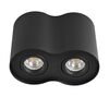 Oprawa stropowa natynkowa BORD DLP-250-B czarna GU10 KANLUX