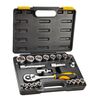 Zestaw kluczy nasadowych 1/2" 38D642 21 szt. TOPEX