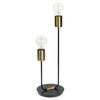 Lampa stołowa KALI czarna E27 INSPIRE