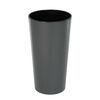 Doniczka plastikowa 19 cm antracytowa LILIA
