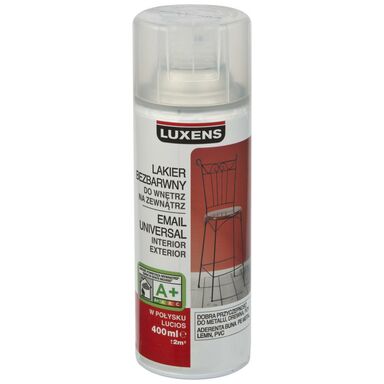 Spray Bezbarwny 0 4 L Bezbarwny Polysk Luxens Spraye W Atrakcyjnej Cenie W Sklepach Leroy Merlin