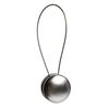 Upinacz do zasłon z magnesem METALLIC srebrny
